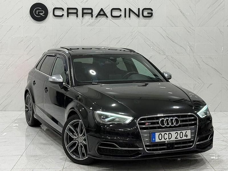 Svart Begagnad 2013 Audi S3 Sportback Halvkombi | 184 900 kr (Marknadspris) - Bild 1/4