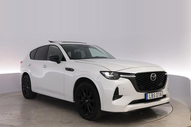 Vit Begagnad 2022 Mazda CX-60 Homura-Line SUV | 419 000 kr (Bra pris) - Bild 1/4