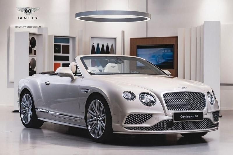 Begagnad Bentley Continental GT 635 HK (467 kW) 2016 Vit Cab