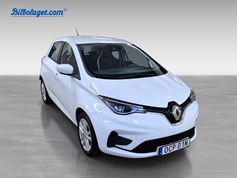 Vit Begagnad 2021 Renault Zoe Zen Halvkombi | 159 000 kr (Marknadspris) - Bild 1/4