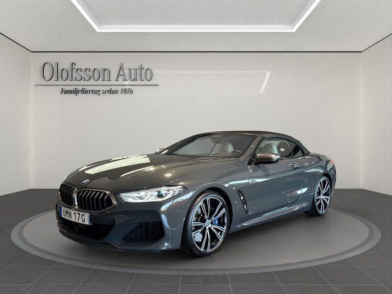 Grå Begagnad 2019 BMW M850 Sportkupé | 749 000 kr (Marknadspris) - Bild 1/4