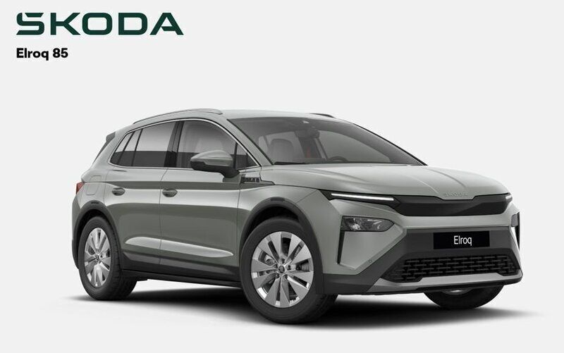Svart Ny 2025 Skoda Elroq SUV | 514 900 kr - Bild 1/4