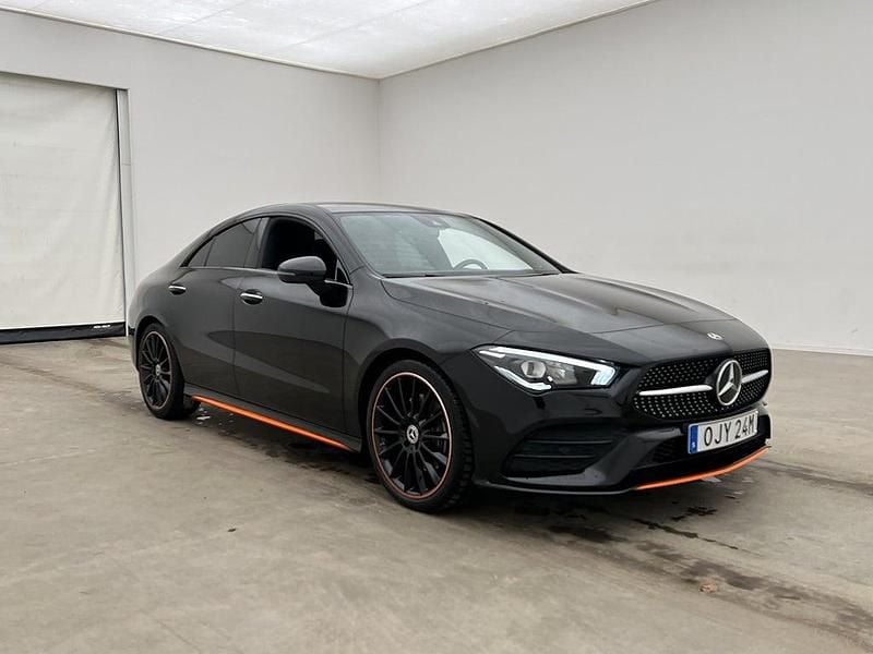 Begagnad Mercedes CLA200 AMG 163 HK (119 kW) 2021 Svart Sedan