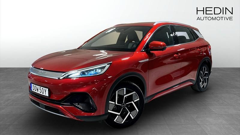 Röd Begagnad 2022 BYD Atto 3 SUV | 259 900 kr (Marknadspris) - Bild 1/4