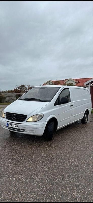 Vit Begagnad 2009 Mercedes Vito Minibuss | 17 500 kr (Superpris) - Bild 1/1
