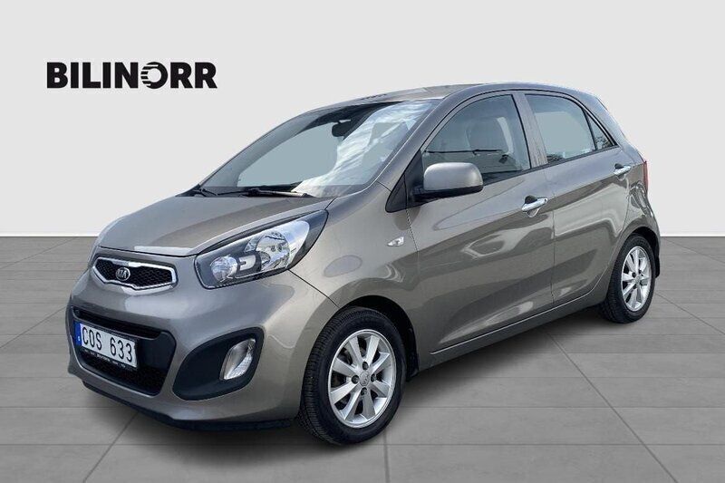 Grå Begagnad 2013 Kia Picanto Halvkombi | 74 900 kr (Marknadspris) - Bild 1/4