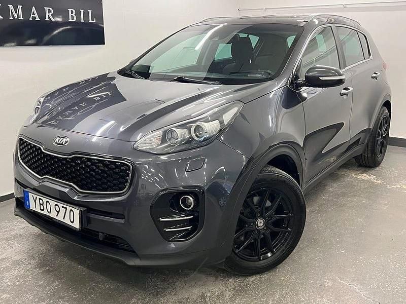 Grå Begagnad 2016 Kia Sportage Advance SUV | 114 900 kr (Marknadspris) - Bild 1/4