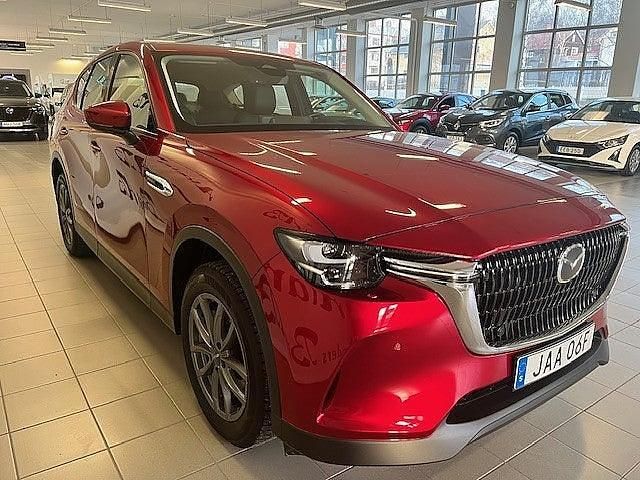 Begagnad Mazda CX-60 Exclusive-Line 326 HK (239 kW) 2022 Röd SUV