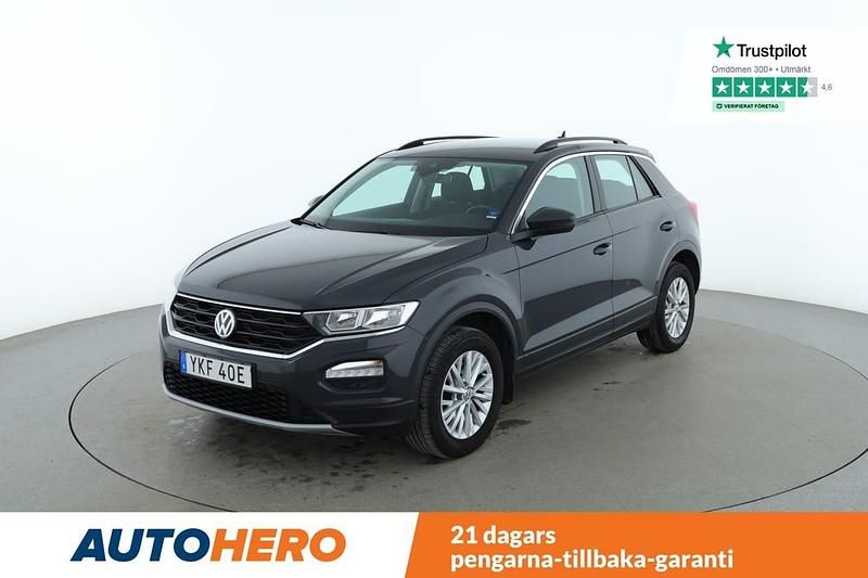 Mörkgrå (grå) Begagnad 2019 VW T-Roc SUV | 279 000 kr (Lite dyr) - Bild 1/4