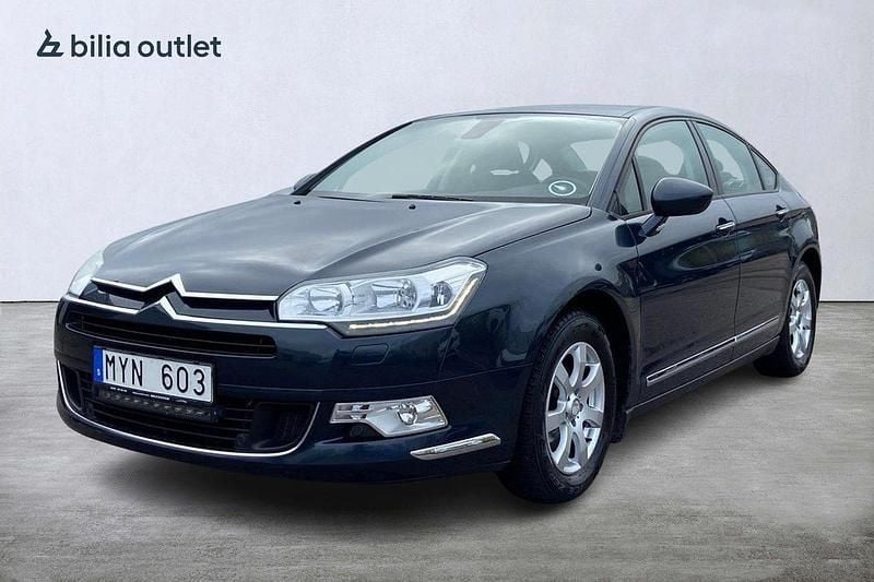 Mörkblå Begagnad 2012 Citroën C5 Sedan | 35 000 kr (Superpris) - Bild 1/3