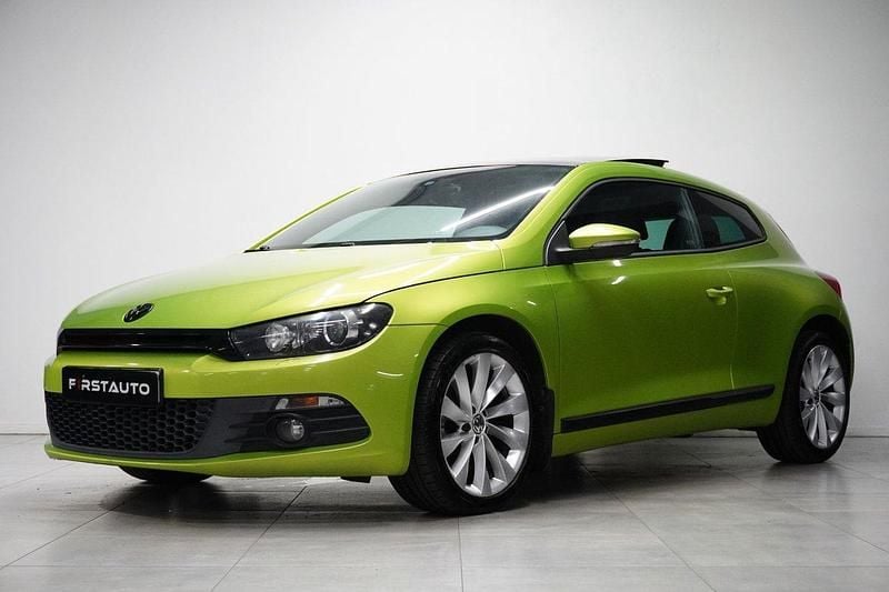Ljusgrön Begagnad 2009 VW Scirocco S Sportkupé | 74 900 kr (Marknadspris) - Bild 1/4