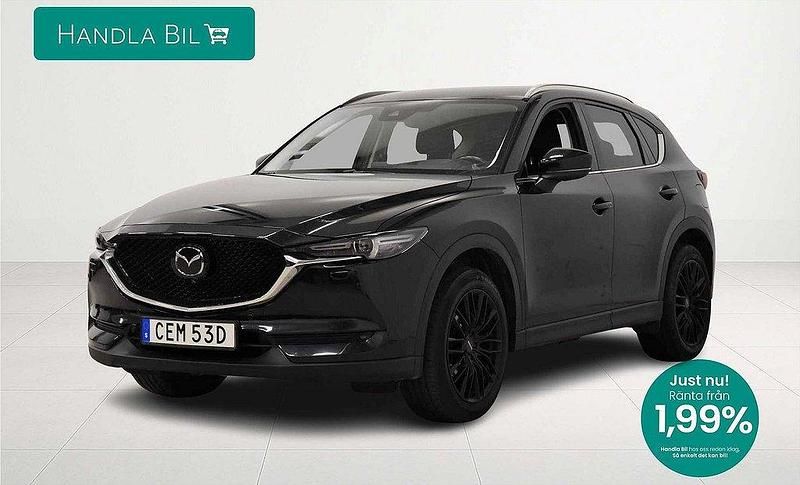 Svart Begagnad 2019 Mazda CX-5 SUV | 279 900 kr (Marknadspris) - Bild 1/3