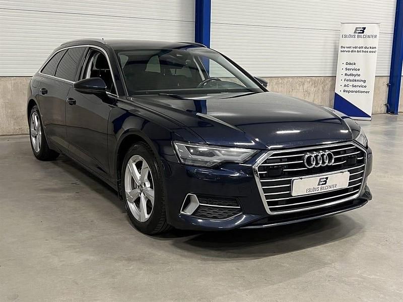 Begagnad Audi A6 Proline 204 HK (150 kW) 2018 Blå Kombi