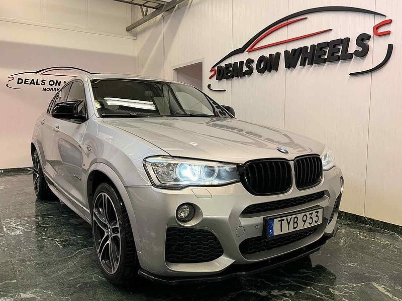Begagnad BMW X4 M Sport 258 HK (189 kW) 2014 Silver SUV