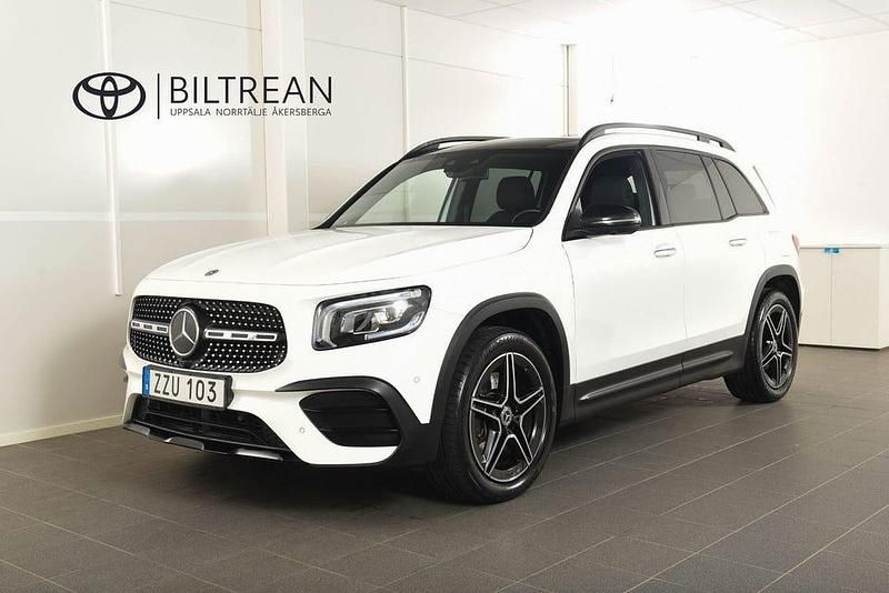 Vit Begagnad 2019 Mercedes GLB250 AMG SUV | 399 900 kr - Bild 1/4