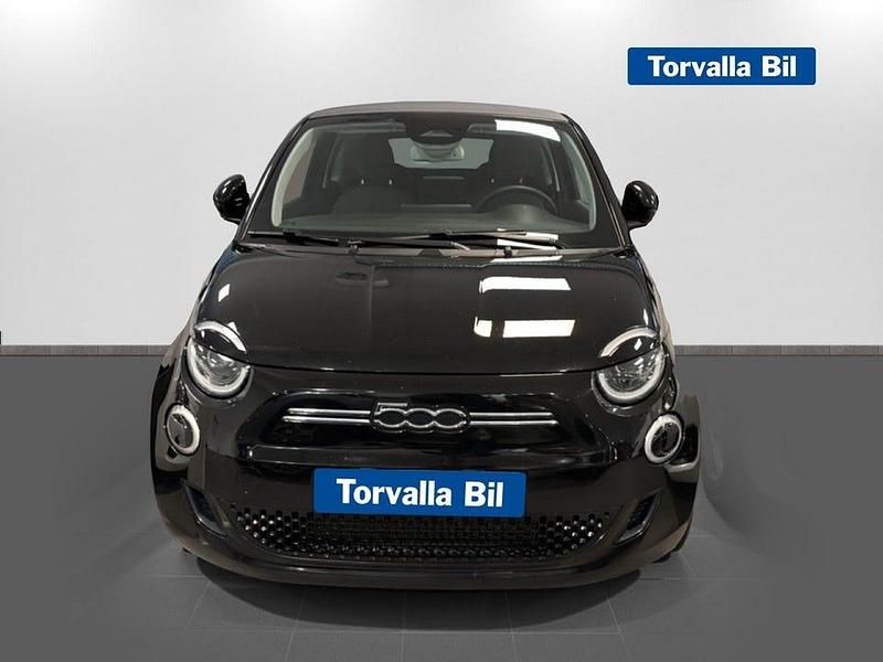 Svart Begagnad 2020 Fiat 500e Icon Cab | 199 900 kr (Lite dyr) - Bild 1/4