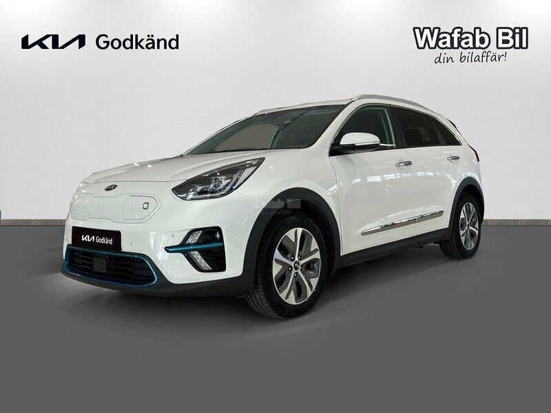 Vit Begagnad 2021 Kia e-Niro Advance SUV | 279 900 kr - Bild 1/4
