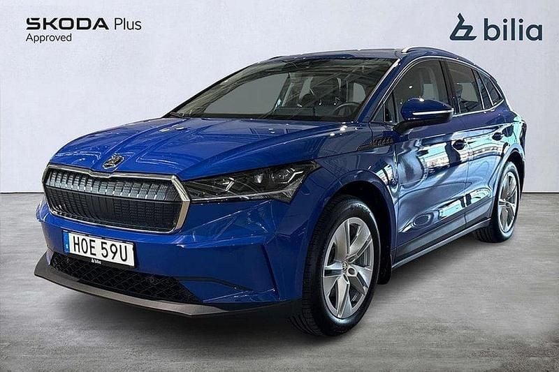 Blå Begagnad 2022 Skoda Enyaq iV SUV | 299 800 kr (Bra pris) - Bild 1/3