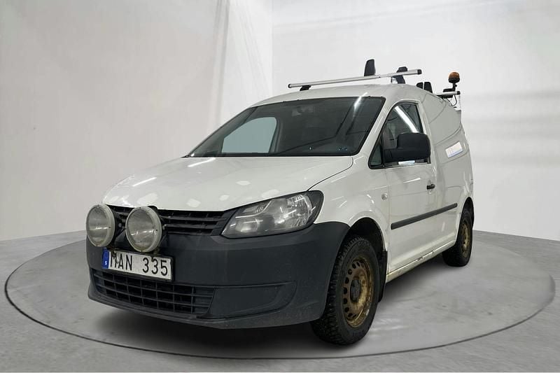 Vit Begagnad 2012 VW Caddy Minibuss | 29 000 kr (Superpris) - Bild 1/4