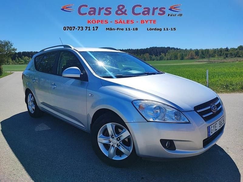 Silver Begagnad 2008 Kia Ceed Sportswagon EX Kombi | 29 900 kr (Marknadspris) - Bild 1/4