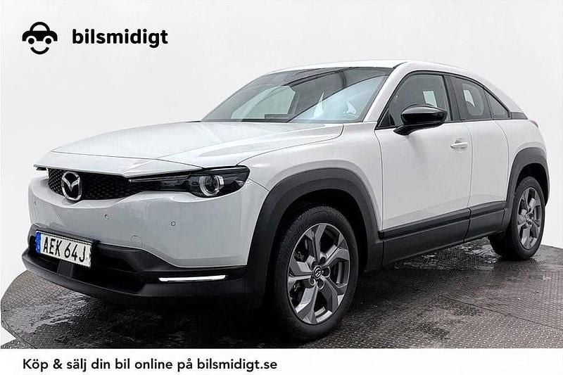 Vit Begagnad 2022 Mazda MX30 SUV | 142 800 kr (Bra pris) - Bild 1/3