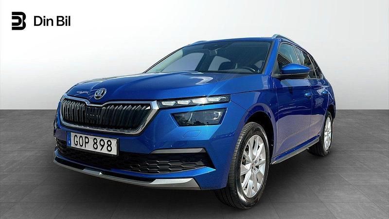 Blå Begagnad 2022 Skoda Kamiq Adventure SUV | 229 900 kr (Marknadspris) - Bild 1/4