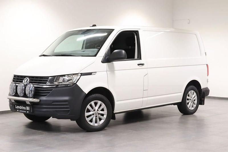 Vit Begagnad 2020 VW T6.1 Van | 429 000 kr (Dyr) - Bild 1/4