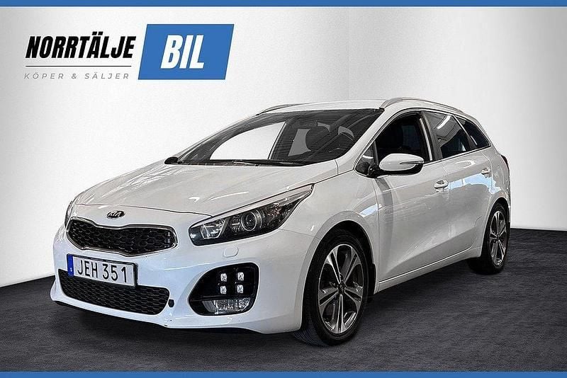 Vit Begagnad 2016 Kia Ceed GT-Line Kombi | 114 900 kr (Marknadspris) - Bild 1/3