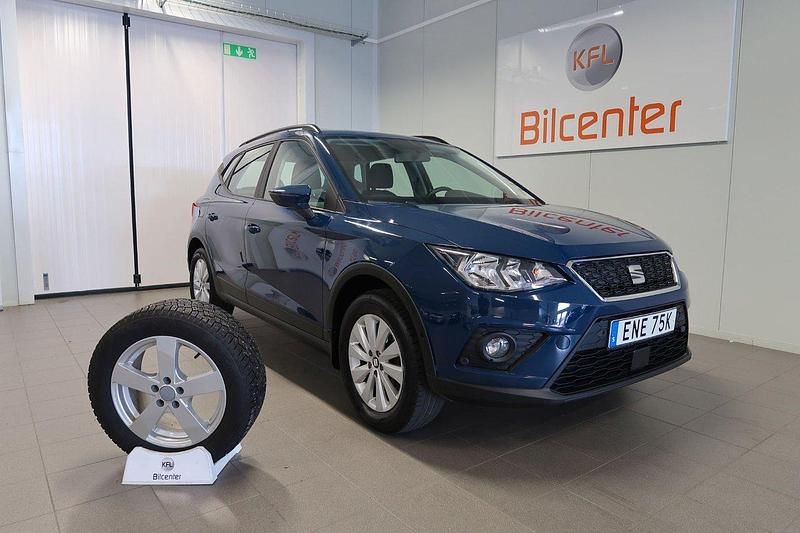 Blå Begagnad 2019 Seat Arona Style SUV | 149 900 kr (Marknadspris) - Bild 1/3