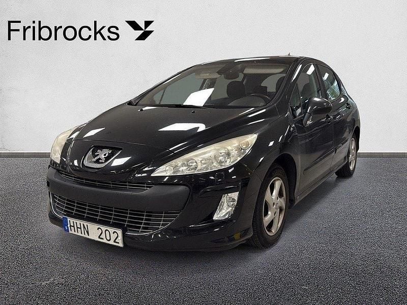 Svart Begagnad 2009 Peugeot 308 Halvkombi | 19 800 kr (Bra pris) - Bild 1/4
