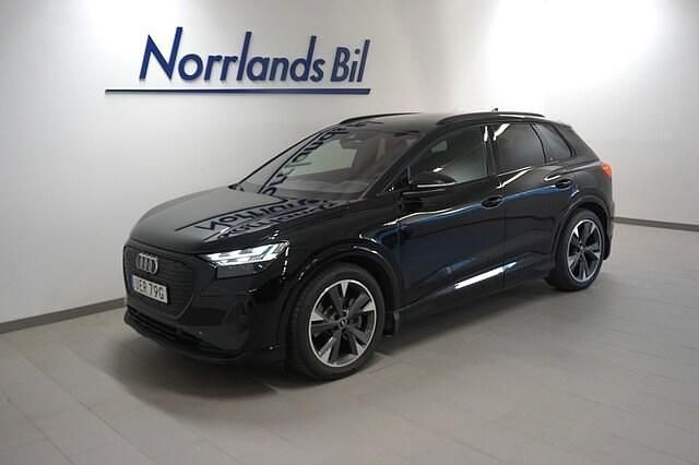 Mytsvart metallic Begagnad 2022 Audi Q4 e-tron S-Line SUV | 479 900 kr (Marknadspris) - Bild 1/4