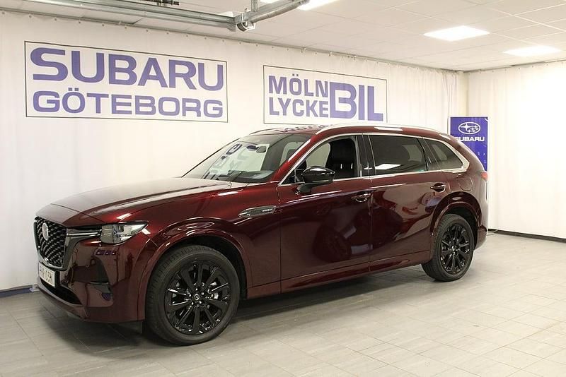 Begagnad Mazda CX-80 Homura-Line 192 HK (141 kW) 2024 Röd SUV