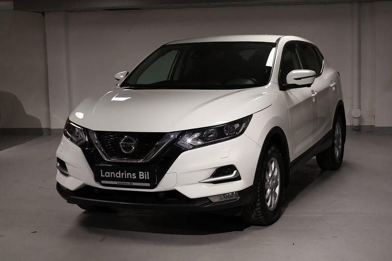 Vit Begagnad 2019 Nissan Qashqai N-Connecta SUV | 189 500 kr (Bra pris) - Bild 1/4