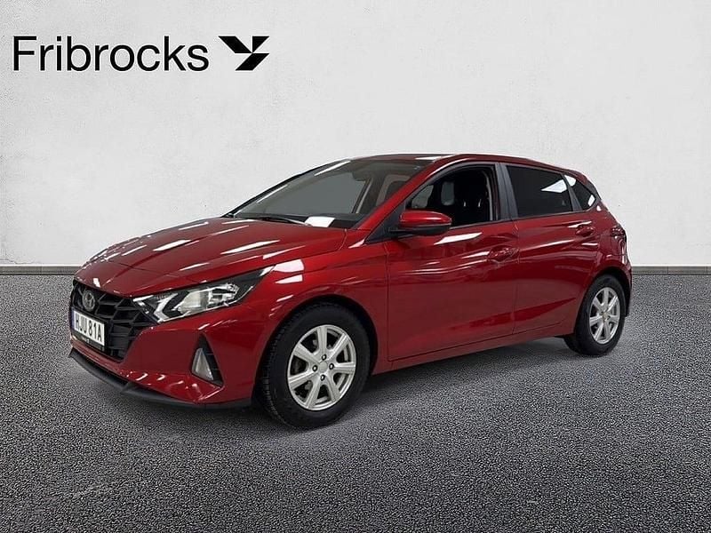 Begagnad Hyundai i20 Edition 84 HK (61 kW) 2022 Röd Halvkombi