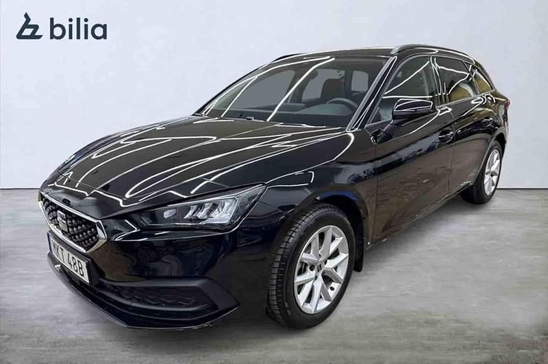 Svart Begagnad 2025 Seat Leon Kombi | 259 500 kr (Marknadspris) - Bild 1/1