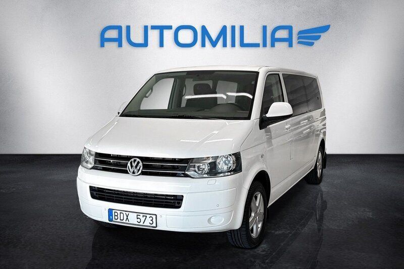 Vit Begagnad 2012 VW Multivan Minibuss | 199 900 kr (Bra pris) - Bild 1/4