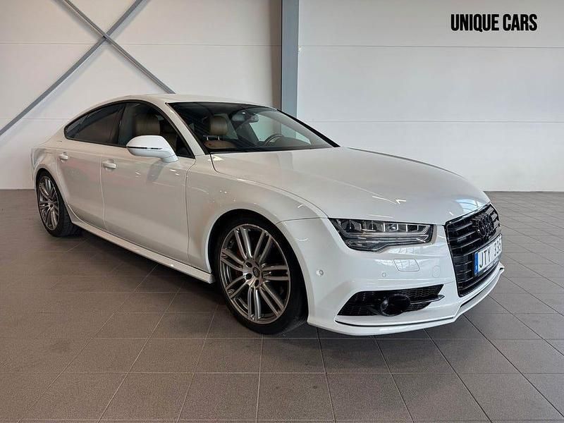 Vit Begagnad 2012 Audi A7 Sportback S-Line Halvkombi | 259 900 kr (Dyr) - Bild 1/4