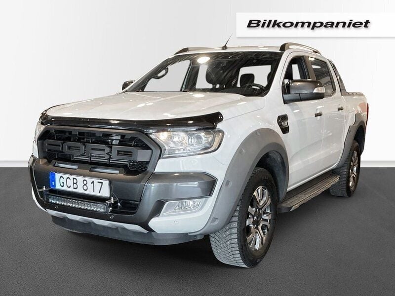 Vit Begagnad 2018 Ford Ranger Pickup | 299 000 kr (Lite dyr) - Bild 1/4