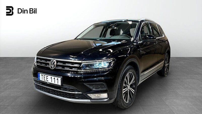 Svart Begagnad 2016 VW Tiguan Executive SUV | 204 900 kr (Marknadspris) - Bild 1/4