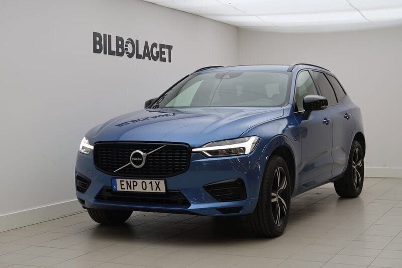 Blå Begagnad 2020 Volvo XC60 R-Design SUV | 405 500 kr (Marknadspris) - Bild 1/4