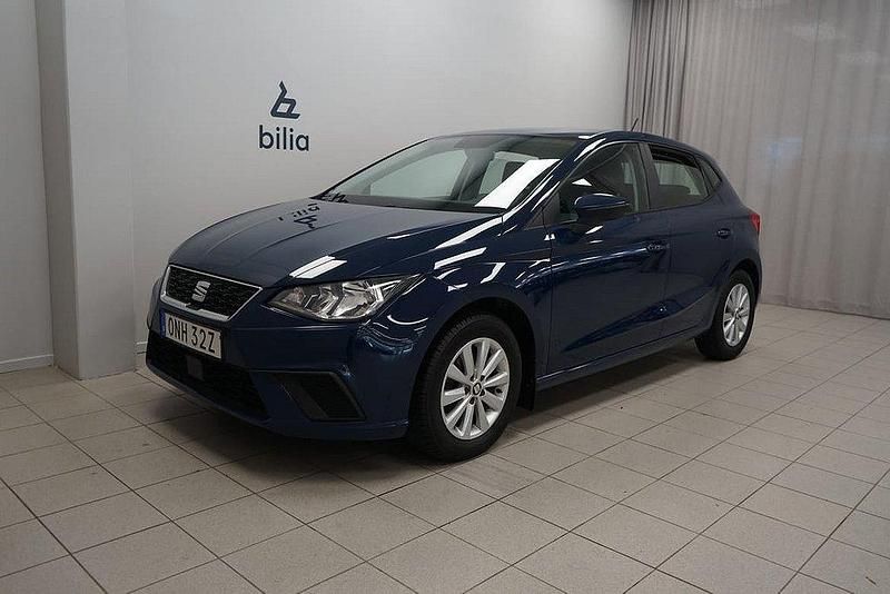 Blå Begagnad 2019 Seat Ibiza Style Halvkombi | 79 900 kr (Marknadspris) - Bild 1/3