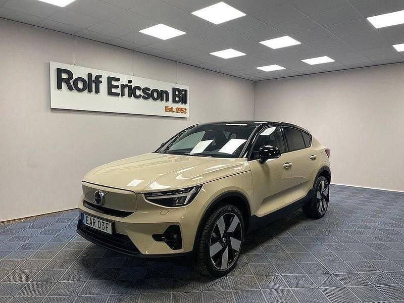 Ljusbrun (brun) Ny 2024 Volvo EC40 Plus SUV | 579 500 kr - Bild 1/4
