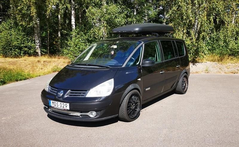 Svart Begagnad 2012 Renault Grand Espace Expression Minibuss | 36 000 kr (Superpris) - Bild 1/4