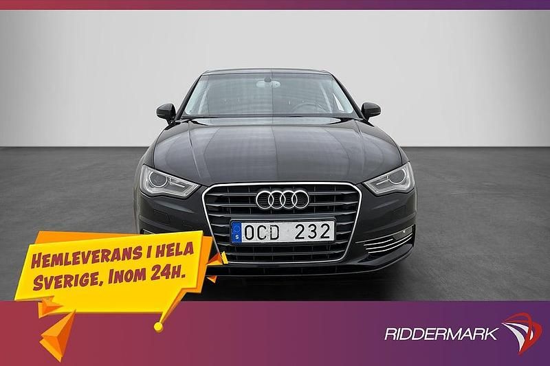 Begagnad Audi A3 Ambition 2014 Svart Sedan