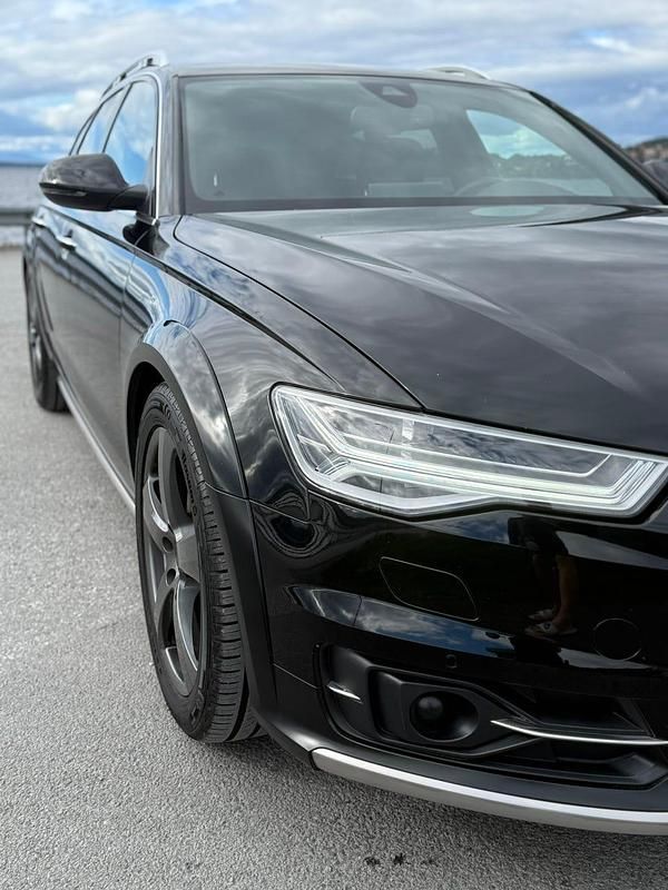 Begagnad Audi A6 Allroad 218 HK (160 kW) 2018 Svart och lackad i samma runt skärmar Kombi