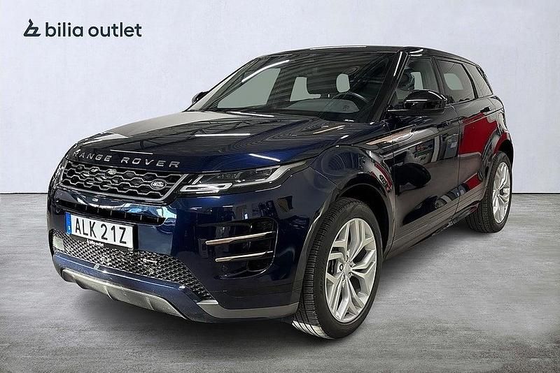 Blå Begagnad 2021 Land Rover Range Rover evoque R-Dynamic SUV | 319 000 kr - Bild 1/4