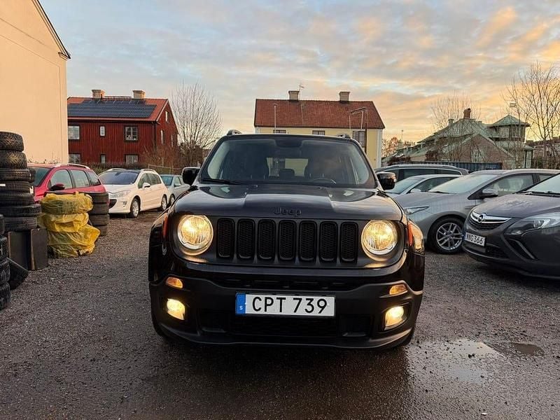 Svart Begagnad 2016 Jeep Renegade SUV | 129 500 kr - Bild 1/4
