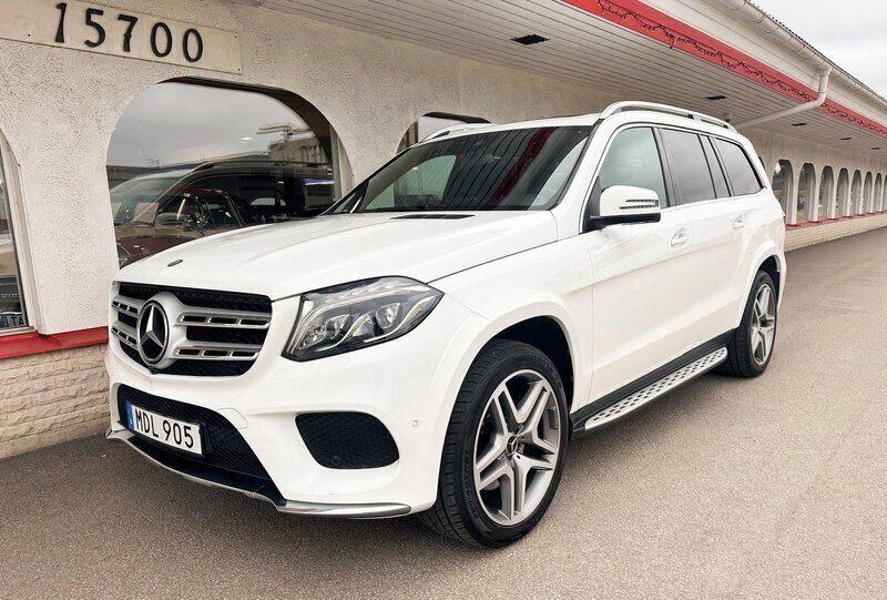 Vit Begagnad 2016 Mercedes GLS350 AMG SUV | 425 000 kr - Bild 1/4