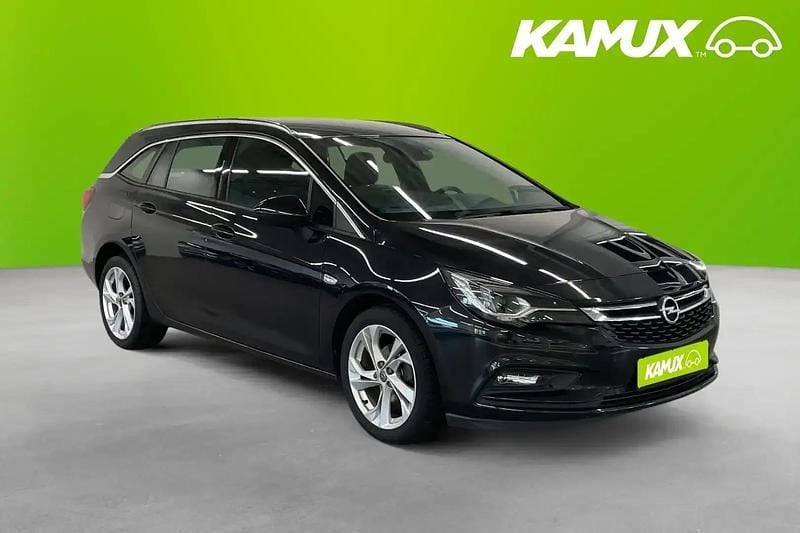 Svart Begagnad 2016 Opel Astra Dynamic Kombi | 104 700 kr (Lite dyr) - Bild 1/4