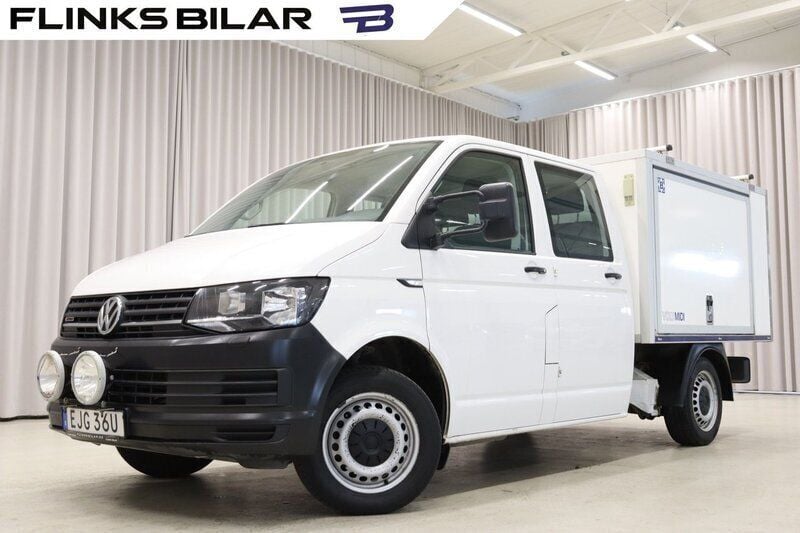 Vit Begagnad 2019 VW T6.1 Van | 299 900 kr (Marknadspris) - Bild 1/4